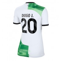 Echipament fotbal Liverpool Diogo Jota #20 Tricou Deplasare 2023-24 pentru femei maneca scurta
